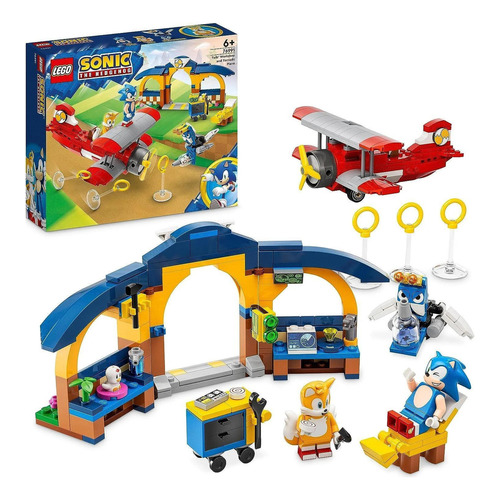 Lego Sonic - Oficina Do Tails E Avião Tornado 76991